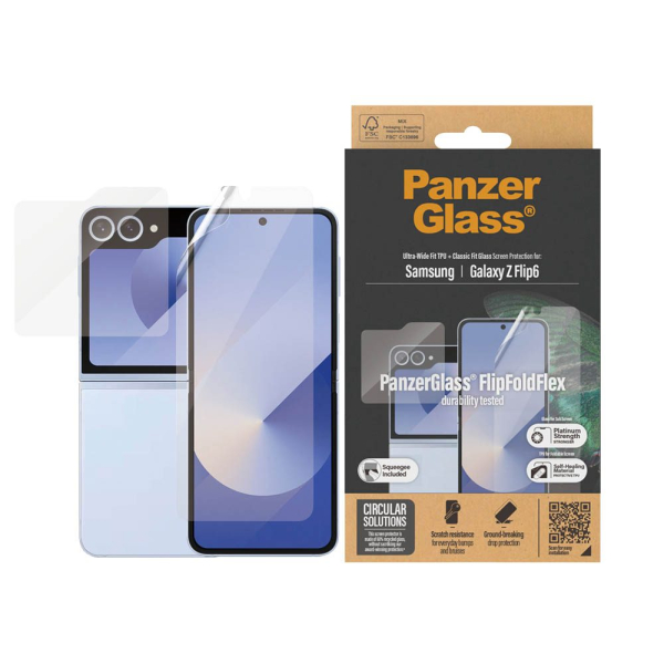 5715685001444 - Display-Schutzglas für Samsung Galaxy Z Flip 6 5715685001444 PanzerGlass