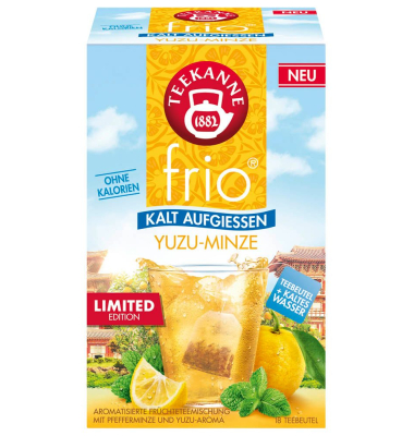 frio Yuzu Minze Tee kalt 18 Portionen