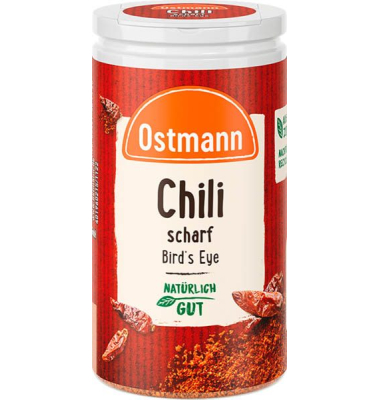 Chili Bird´s Eye Gewürz, 35,0 g Chili Bird´s Eye Gewürz, 35,0 g