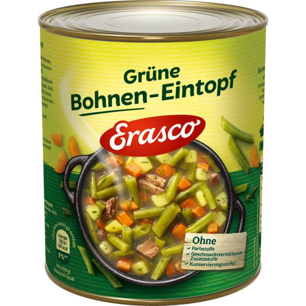 4037300708219 - Grüne Bohnen Eintopf 8000 g 4037300708219 800 Gramm 4037300708219 - Grüne Bohnen Eintopf 8000 g 4037300708219 800 Gramm