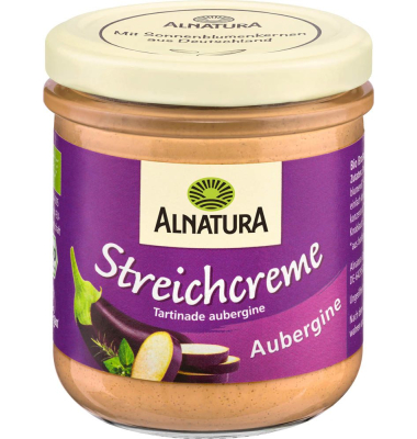 Aubergine Bio-Brotaufstrich, 180,0 g