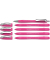 AKTION: Schneider Kugelschreiber Slider Memo pink, Schreibfarbe: blau + GRATIS Schneider Kugelschreiber Slider Rave XB pink