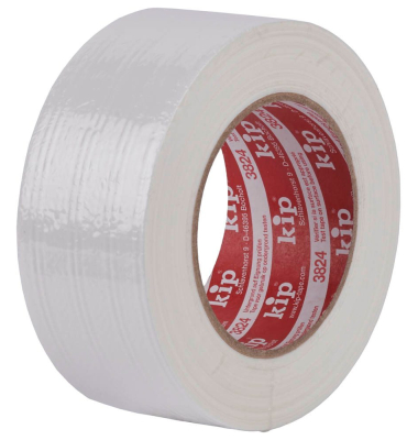 3824 Gewebeband weiß 50,0 mm x 50,0 m