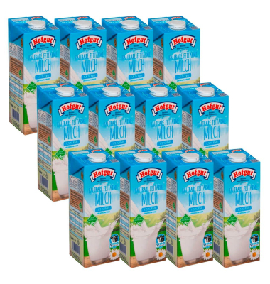 fettarme H-Milch Milch 1,5 % 12x1,0 l