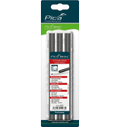 Big Dry Bleistiftminen für Zimmermannsbleistift mit Druckmechanismus grau 2H 2,0 - 5,0 mm