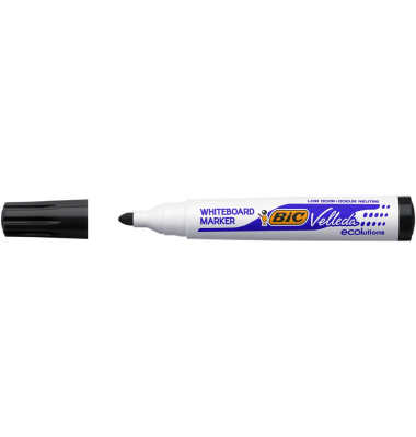 Boardmarker Velleda ECOlutions, 525824, schwarz, 1,4mm Rundspitze
