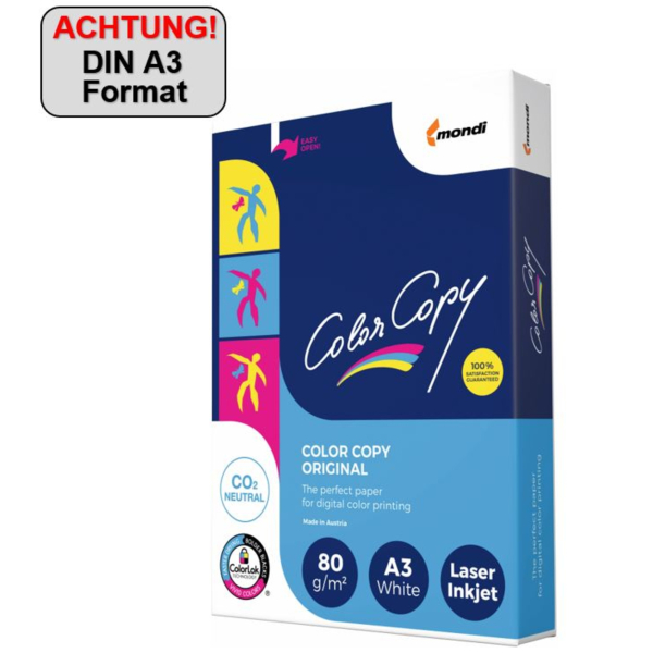 9003974457550 - Kopierpapier COLOR COPY 8687B80B A3 80g weiß  9003974457550 500 Blatt