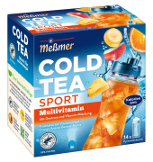 Tee Cold Tea Sport 108243, Multivitamin mit Dextrose, in Beuteln