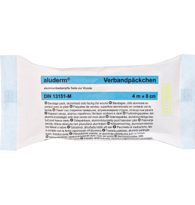 Aluderm Verbandpäckchen 1003372 mittel Aluderm Verbandpäckchen 1003372 mittel