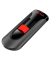 USB-Stick Cruzer Glide SDCZ60-128G-B35, schwarz/rot, USB 2.0, 128 GB