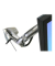 MX Monitor-Halterung silber