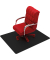 Bodenschutzmatte FC113648LEBV advantagemat, 90x120cm, Form O (rechteckig), für Teppich