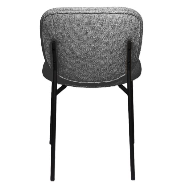 3660141963281 - Besucherstuhl Twist grau schwarz matt ohne Armlehnen 4-Fuß-Gestell 3660141963281 2 Stück 3660141963281 - Besucherstuhl Twist grau schwarz matt ohne Armlehnen 4-Fuß-Gestell 3660141963281 2 Stück
