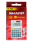 Taschenrechner EL-250S Solar-/Batterie LCD-Display wei&szlig; 1-zeilig 8-stellig