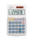 Taschenrechner EL-250S Solar-/Batterie LCD-Display wei&szlig; 1-zeilig 8-stellig