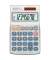 Taschenrechner EL-250S Solar-/Batterie LCD-Display wei&szlig; 1-zeilig 8-stellig