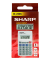 Taschenrechner EL-233S Batterie LCD-Display wei&szlig; 1-zeilig 8-stellig