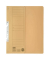 Einhakhefter 100560023, A4 gelb halber Vorderdeckel, Karton 250g