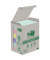 Haftnotizen 6531GB, Recycling Notes, 51x38mm, 6-farbig sortiert (mint/hellblau/rosa und flieder), rechteckig