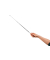 Laserpointer 3 in 1 Zeigestab + Kuli mit Clip silber