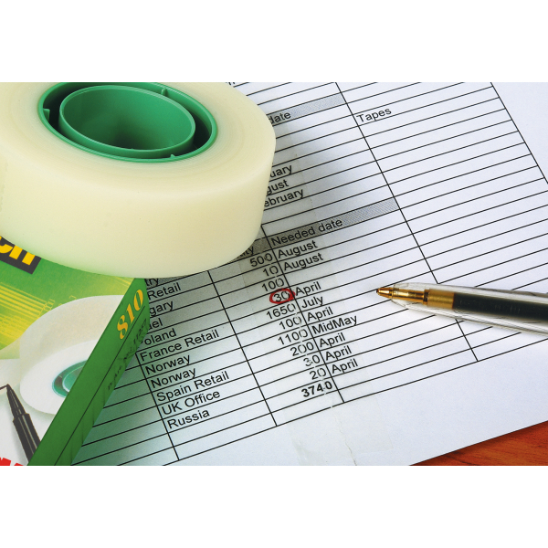 4001895256417 - Klebeband Magic Tape 8-1975R2 19mm x 75m transparent 4001895256417 2 Stück