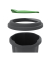 Abfalleimer Tri Bin EcoBlack 44214D 50l sw