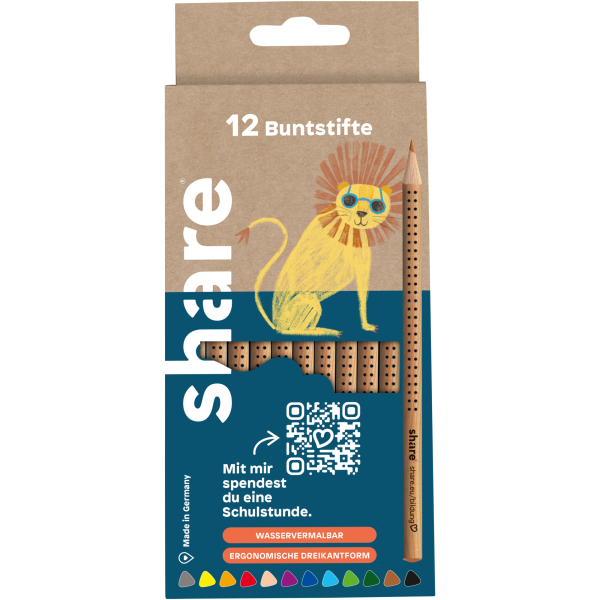 4057305072702 - Buntstift 4-0022-12 sort 12St 4057305072702 12 Stück