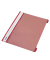 Schnellhefter Standard 4197-00-25, A5, rot, Polypropylen (PP), 80g, Vorderdeckel transparent