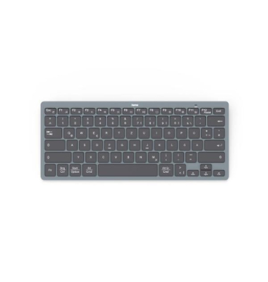 Hama 125132 Mini-Tastatur Travel 400 für Tablets, QWERTZ, kabellos, schwarz