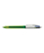 4-Farbkugelschreiber BIC 933948, 4 Colour Fluo, Strichstärke: 0,4mm