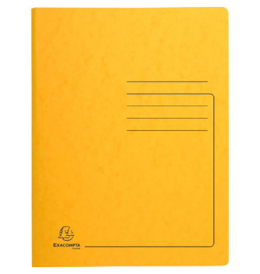 Spiralhefter 11287398, A4, gelb, Karton