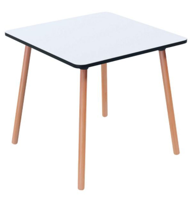 Bistrotisch, 75cm (H), quadratisch