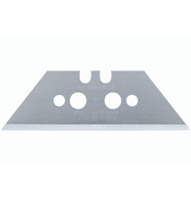 Cutter-Ersatzklingen Nr. 199, 19mm Trapezklinge Edelstahl