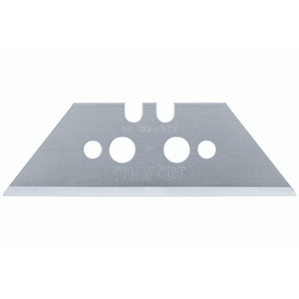 4002632916076 - Ersatzklinge Nr 199 Trapezform 2-fach nutzbar Stärke 063 mm L 60 x B 19 mm rostfreier Stahl 10 Stück 4002632916076 - Ersatzklinge Nr 199 Trapezform 2-fach nutzbar Stärke 063 mm L 60 x B 19 mm rostfreier Stahl 10 Stück