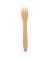 Einweg-Gabel Duni 18199, 165mm, aus Holz