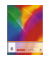 Schulheft 1046901 / liniert, A6, 70g, regenbogen