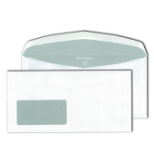 Kuvertierumschläge Mayer 30007488 C65 114x229mm mit Fenster NK weiß 1000St
