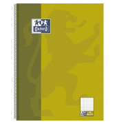 Collegeblock 100050362, kariert/liniert / kariert/liniert, A4+, 90g, hellgr&uuml;n, 80 Blatt