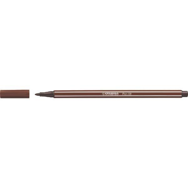 4006381326582 - Faserschreiber Pen 6845 Einweg mit Kappe M 1 mm braun 4006381326582 Stabilo 4006381326582 - Faserschreiber Pen 6845 Einweg mit Kappe M 1 mm braun 4006381326582 Stabilo