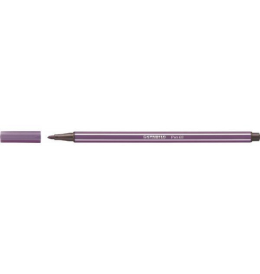 Faserschreiber Pen 6855, Einweg, M  1 mm, violett