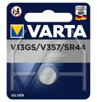 Knopfzellen, SR44 / 357, 1,5 Volt