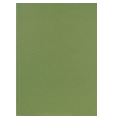 Aktendeckel 389025B, A4 grün Recyclingkarton 250g