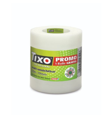 Klebeband Tixo 3er 56131 clear 19mm x33m 2+1grati