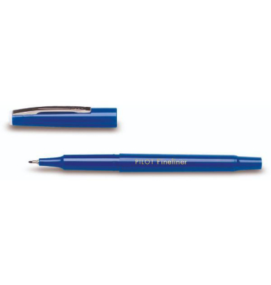 Fineliner SW-PPF 4103003, mit Kappe, 0,4 mm, blau