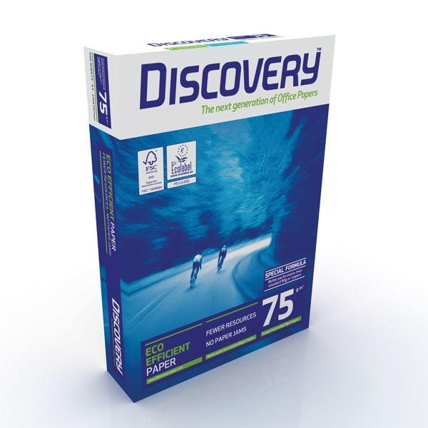 5 Stück Discovery Kopierpapier DISCOVERY A4/75g A4 75g weiß  5602024007062 Discovery 500 Stück