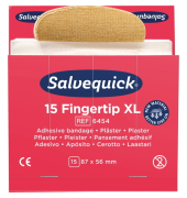 Fingerkuppen-Pflasterstrips Salvequick 6454, elastisch, Maße: 87x56 mm