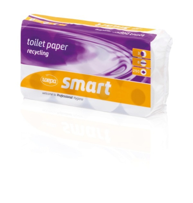 Toilettenpapier  39019, 3-lagig, weiß, 250 Blatt,