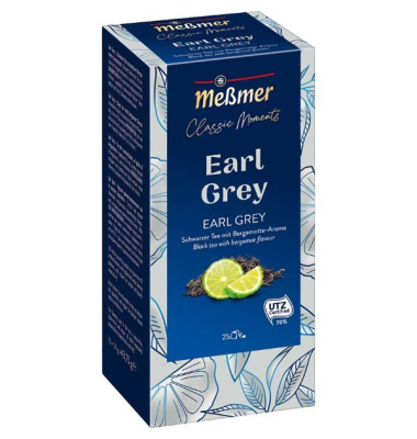 Messmer Tea Earl Grey ,1.75g, 25 Beutel