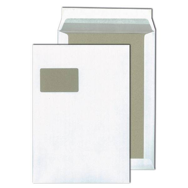 4018529025240 - Versandtaschen Blessof 30022359 C4 229x324mm m Fenster Papprückwand HK we 4018529025240 100 Stück 4018529025240 - Versandtaschen Blessof 30022359 C4 229x324mm m Fenster Papprückwand HK we 4018529025240 100 Stück
