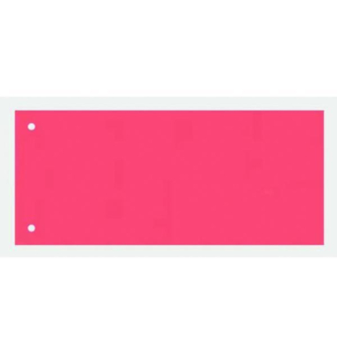 Trennstreifen 3667127 Premium rot gelocht 22,5x10,5cm